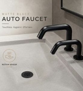 BathSelect shopping mall touchless faucets